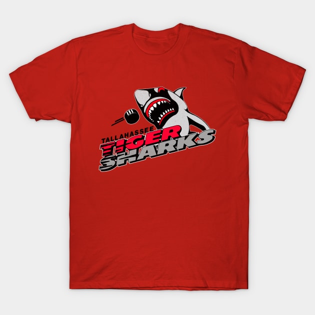 Classic Tallahassee Tiger Sharks Hockey T-Shirt by LocalZonly